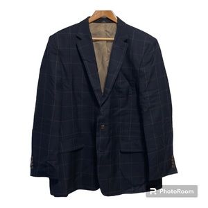 🎈HOST PICK 🎈| Haggar | Mens Blazer | Blue & Gold | Size 46
